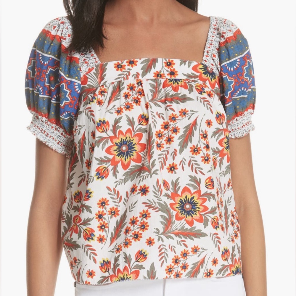 JOIE Cleona Cotton Top Size Small